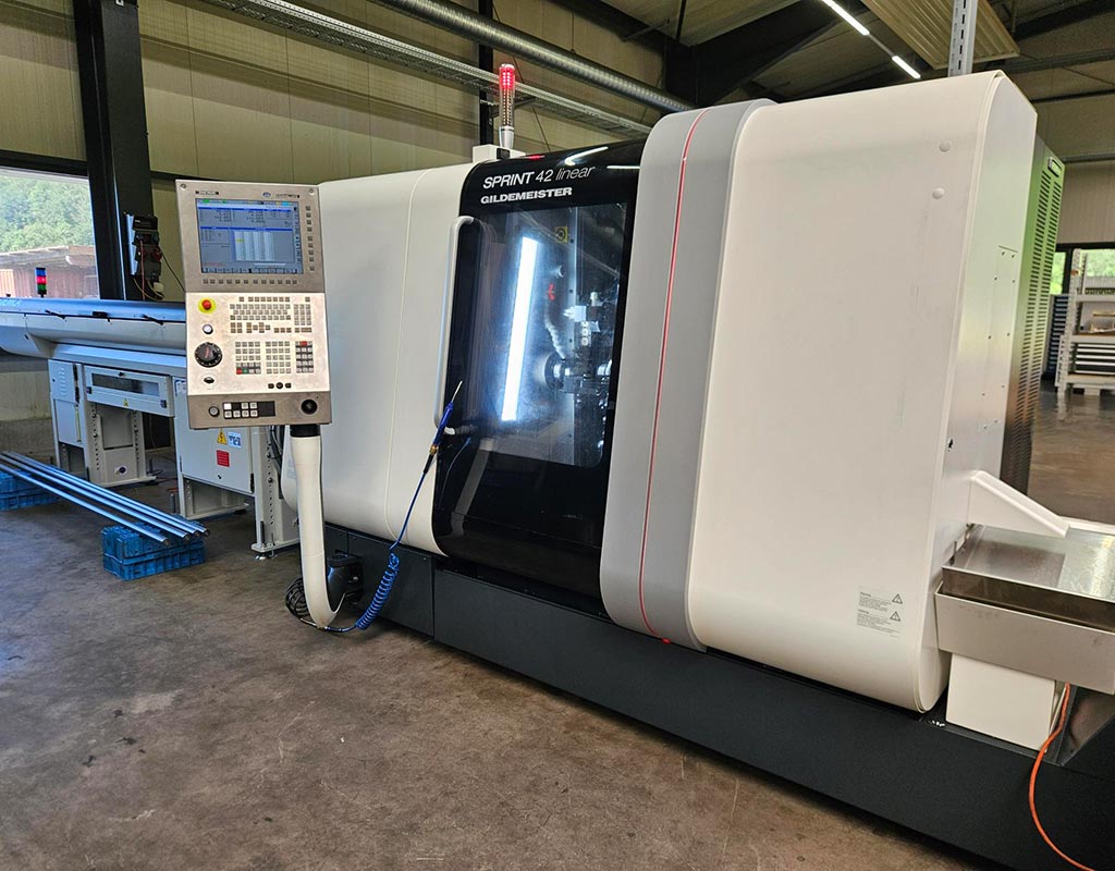 Neuer hochproduktiver CNC – Drehautomat mit Linearantrieb für höchste Präzision, PMP Zell